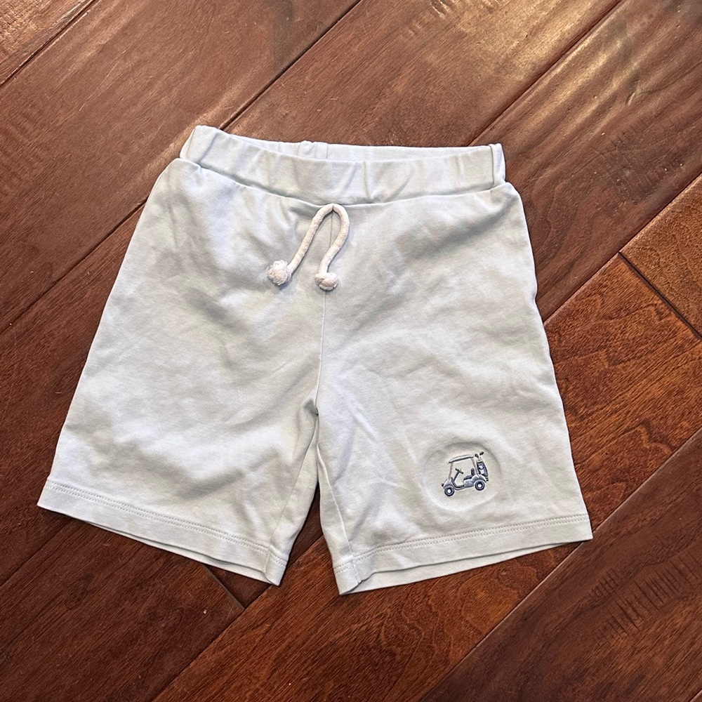 Kissy Kissy Soft Blue Baby Shorts